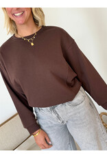 21Jewelz Basic sweater - bruin