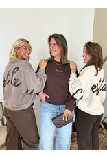 21Jewelz C'est la vie sweater - taupe