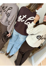 21Jewelz C'est la vie sweater - bruin