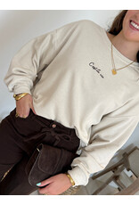 21Jewelz C'est la vie sweater - beige