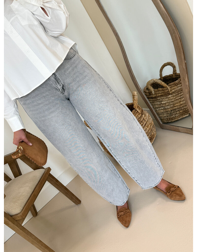 21Jewelz Balloon jeans - lichtgrijs