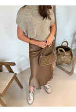 21Jewelz Knitted spencer - beige