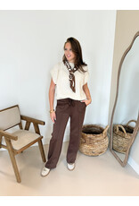 21Jewelz Knitted spencer - ecru