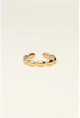 My Jewellery My Jewellery | Ring met ovalen patronen - goud