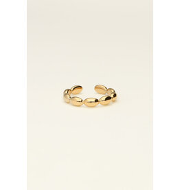 My Jewellery My Jewellery | Ring met ovalen patronen - goud