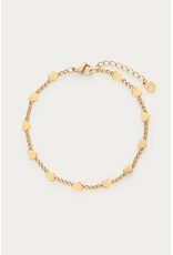 My Jewellery My Jewellery | Midnight armband met hartjes - goud