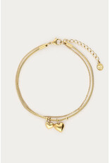 My Jewellery My Jewellery | Dubbele armband "mommy to be" - goud