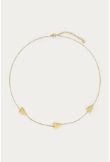 My Jewellery My Jewellery | Fortune ketting met gegraveerde hartjes - goud