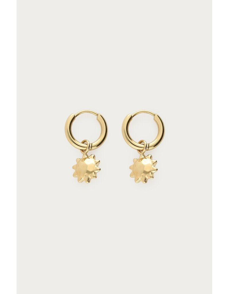 My Jewellery My Jewellery | Fortune oorringen met zonnen - goud