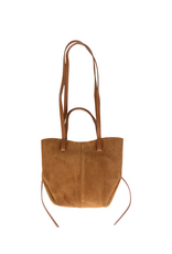 21Jewelz Medium shopper met dubbel hengsel - suede camel