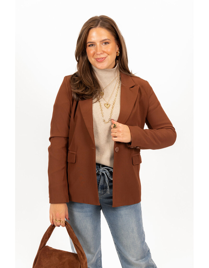 21Jewelz - The Label 21Jewelz | Blazer Sara - bruin