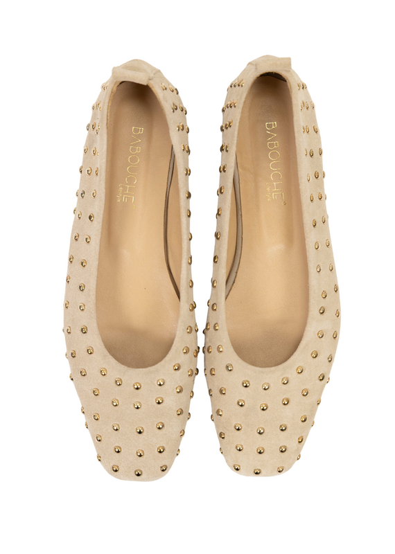 Babouche Babouche | Loafer Libby - suede beige