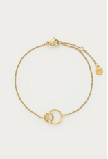 My Jewellery My Jewellery | Bold minimalistische armband met open cirkels - goud