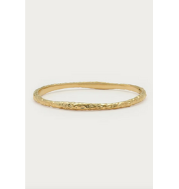 My Jewellery My Jewellery | Bold bangle 'hammered' - goud