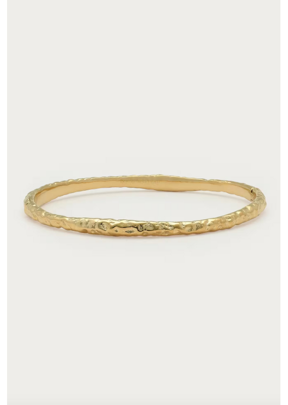 My Jewellery My Jewellery | Bold bangle 'hammered' - goud