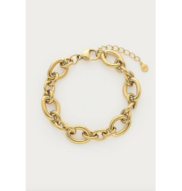 My Jewellery My Jewellery | Bold statement schakelarmband Rose - goud