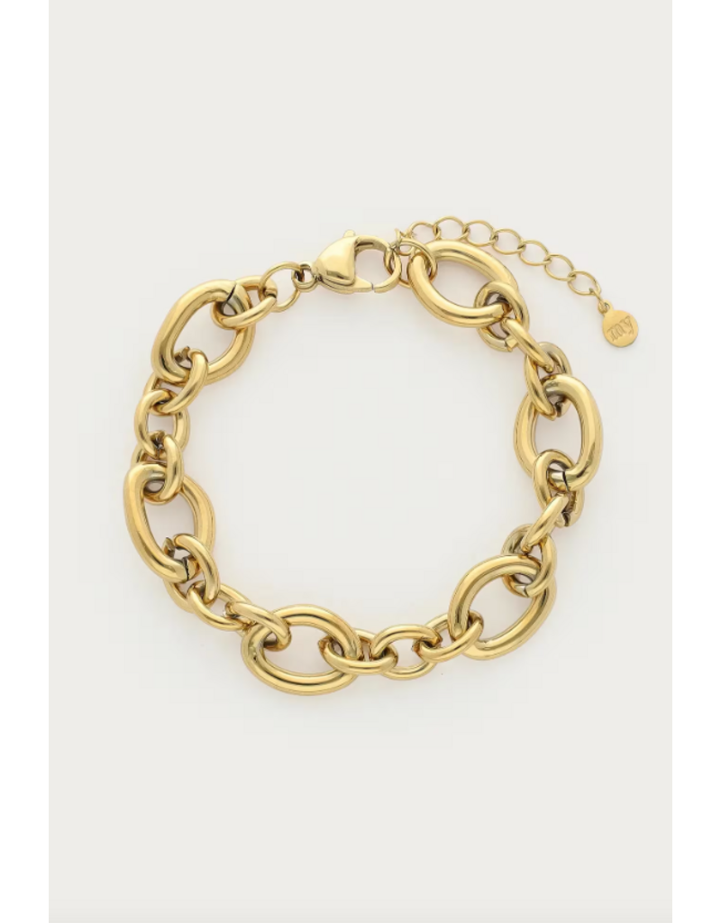 My Jewellery My Jewellery | Bold statement schakelarmband Rose - goud