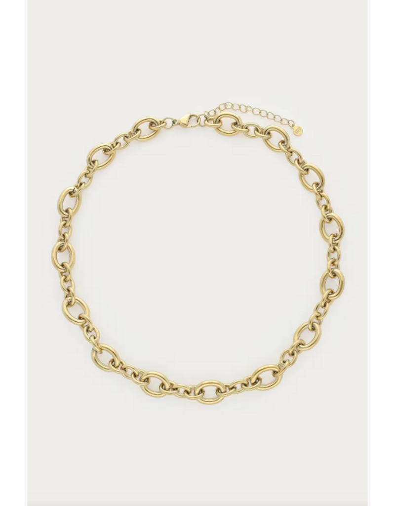 My Jewellery My Jewellery | Bold statement schakelketting Rose - goud