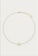 My Jewellery My Jewellery | Bold minimalistische ketting met open cirkels - goud