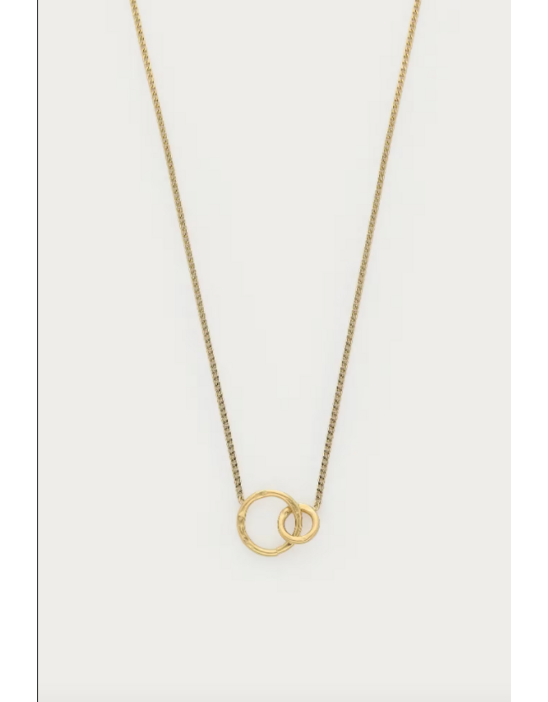 My Jewellery My Jewellery | Bold minimalistische ketting met open cirkels - goud