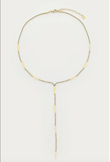 My Jewellery My Jewellery | Bold y-ketting met tubes - goud