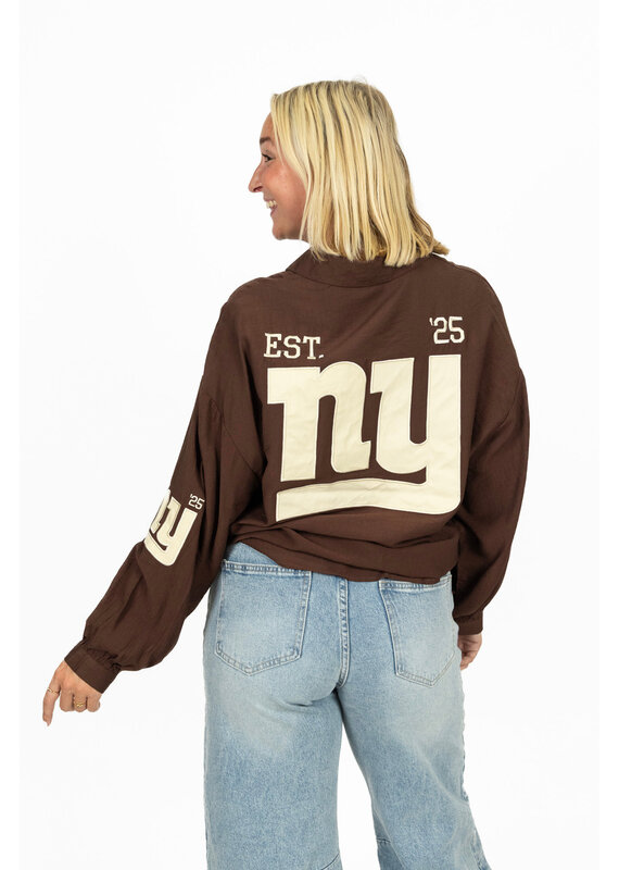 21Jewelz Blouse "NY" - bruin