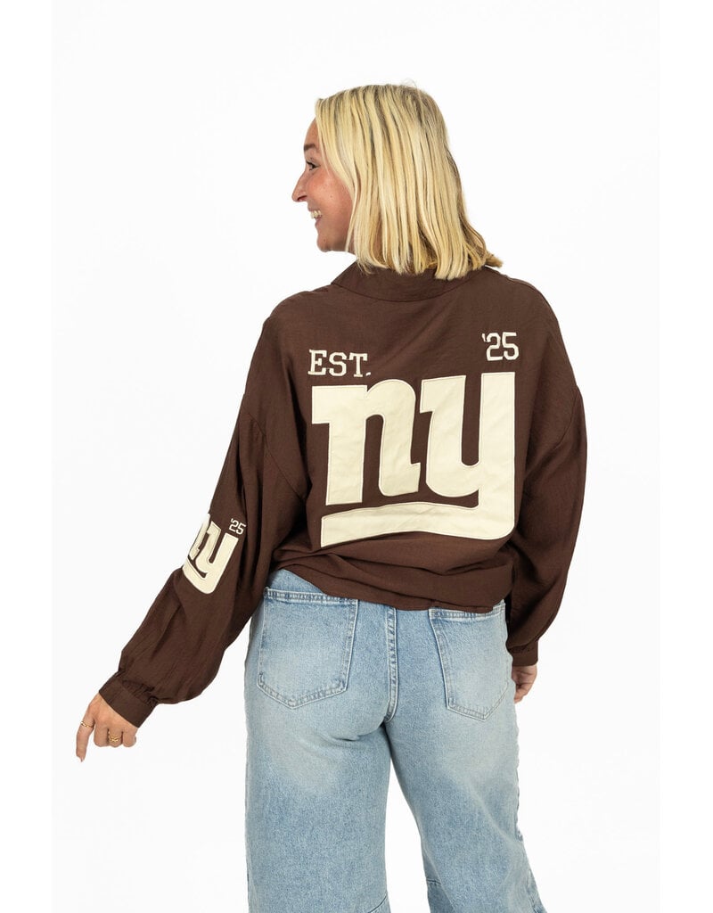 21Jewelz Blouse "NY" - bruin