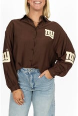 21Jewelz Blouse "NY" - bruin
