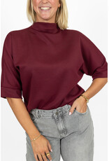 21Jewelz Sweatshirt met hoge hals - bordeaux