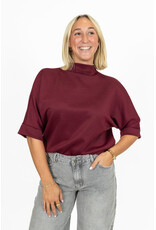 21Jewelz Sweatshirt met hoge hals - bordeaux