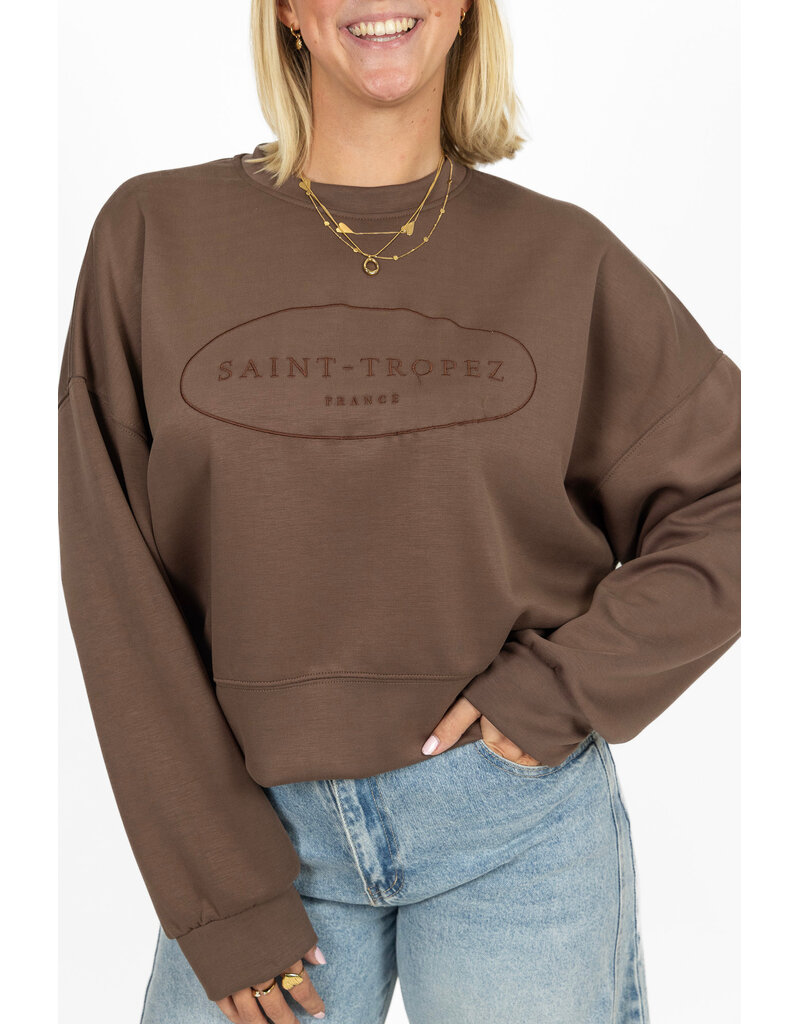 21Jewelz Saint-Tropez sweater - bruin