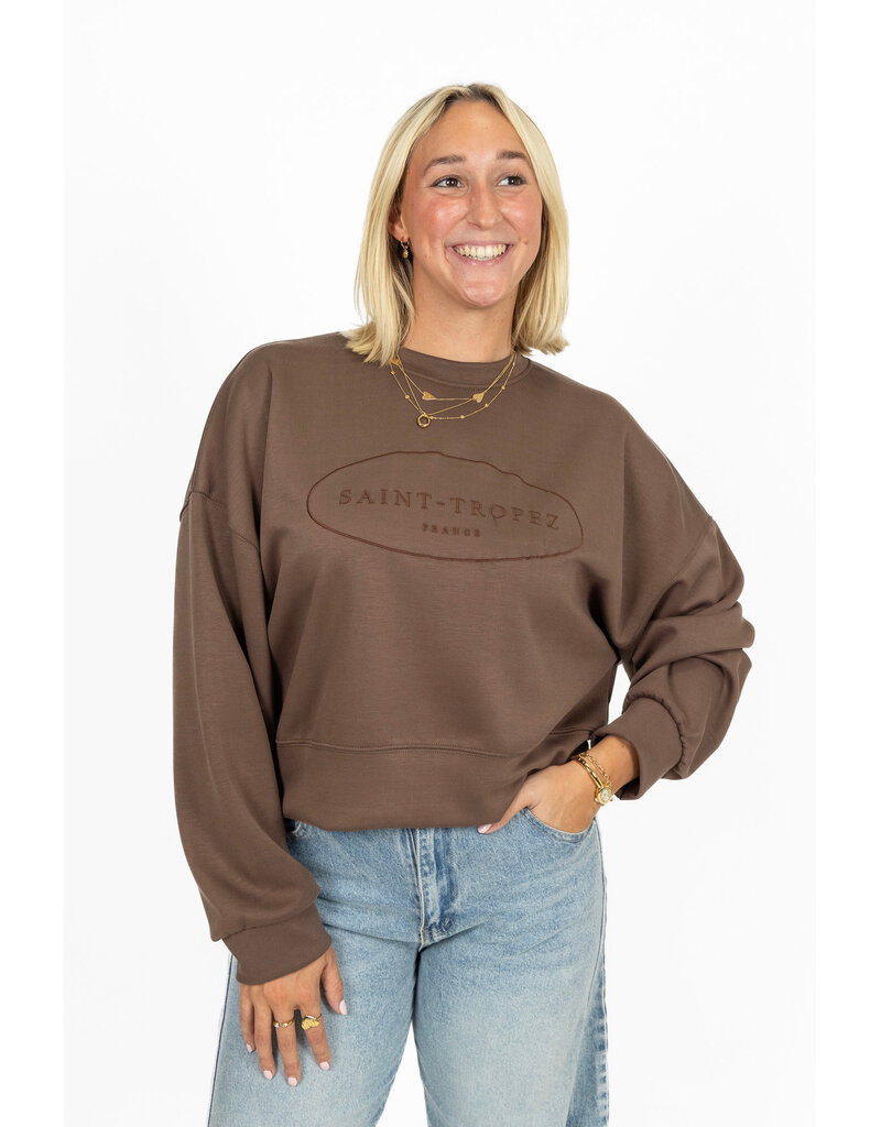 21Jewelz Saint-Tropez sweater - bruin