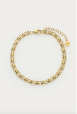 My Jewellery My Jewellery | Bold schakelarmband Chloe - goud