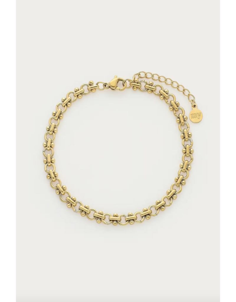 My Jewellery My Jewellery | Bold schakelarmband Chloe - goud