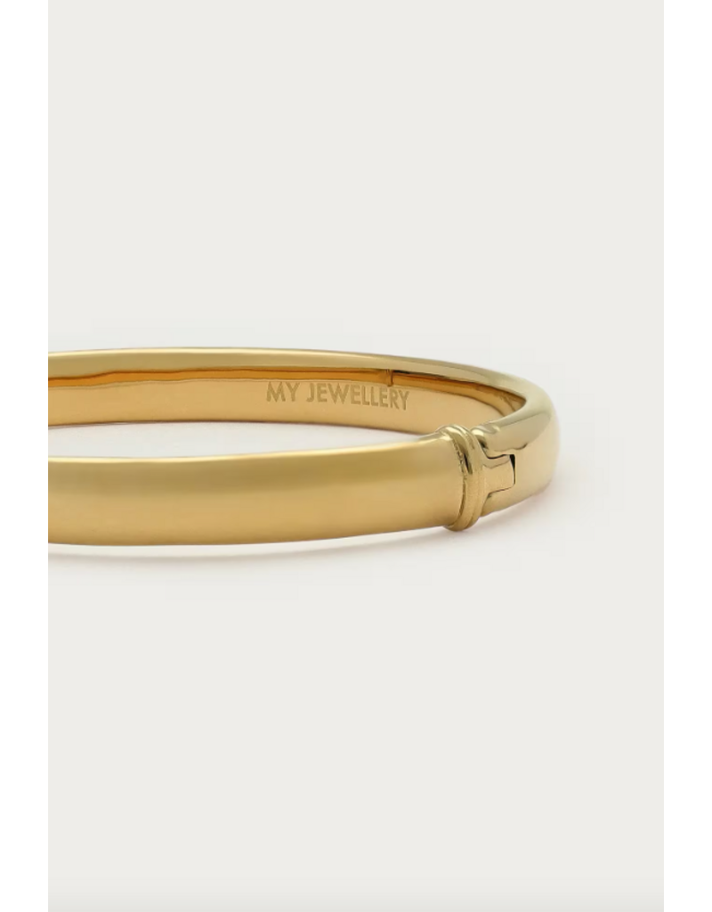 My Jewellery My Jewellery | Bold bangle vintage - goud