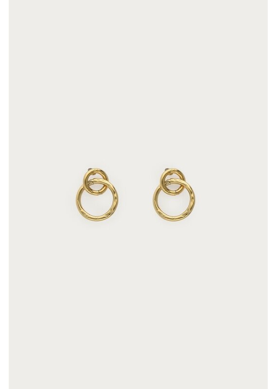My Jewellery My Jewellery | Bold studs met open cirkels - goud