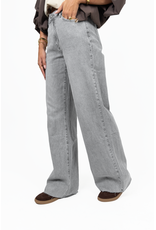 21Jewelz Extra tall wide leg jeans - grijs