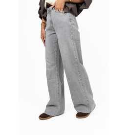 21Jewelz Extra tall wide leg jeans - grijs