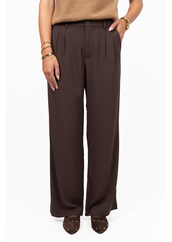 21Jewelz Effen pantalon - bruin