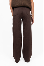 21Jewelz Extra tall wide leg jeans - donkerbruin