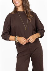 21Jewelz Basic sweater - bruin