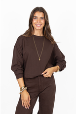 21Jewelz Basic sweater - bruin