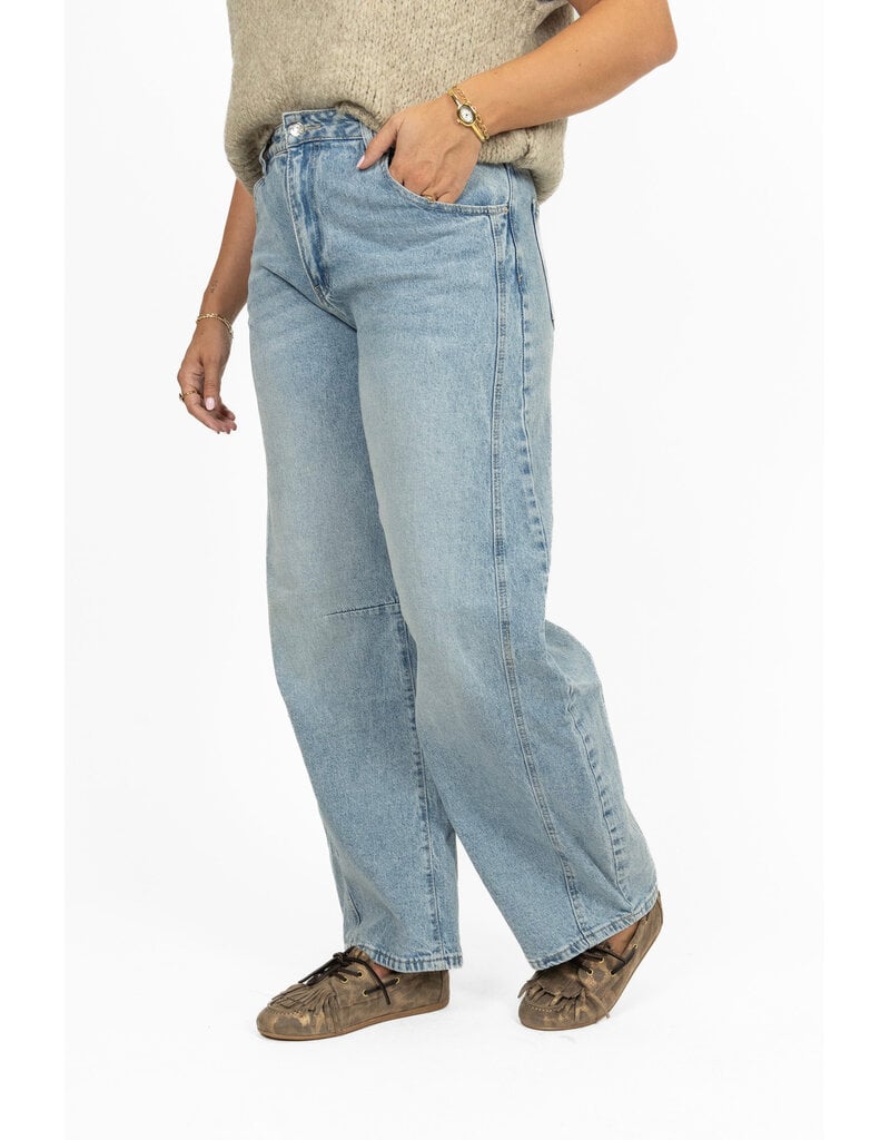 21Jewelz Balloon jeans - washed blauw