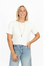 21Jewelz Effen basic t-shirt - wit