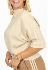 21Jewelz Sweatshirt met hoge hals - lichtbeige