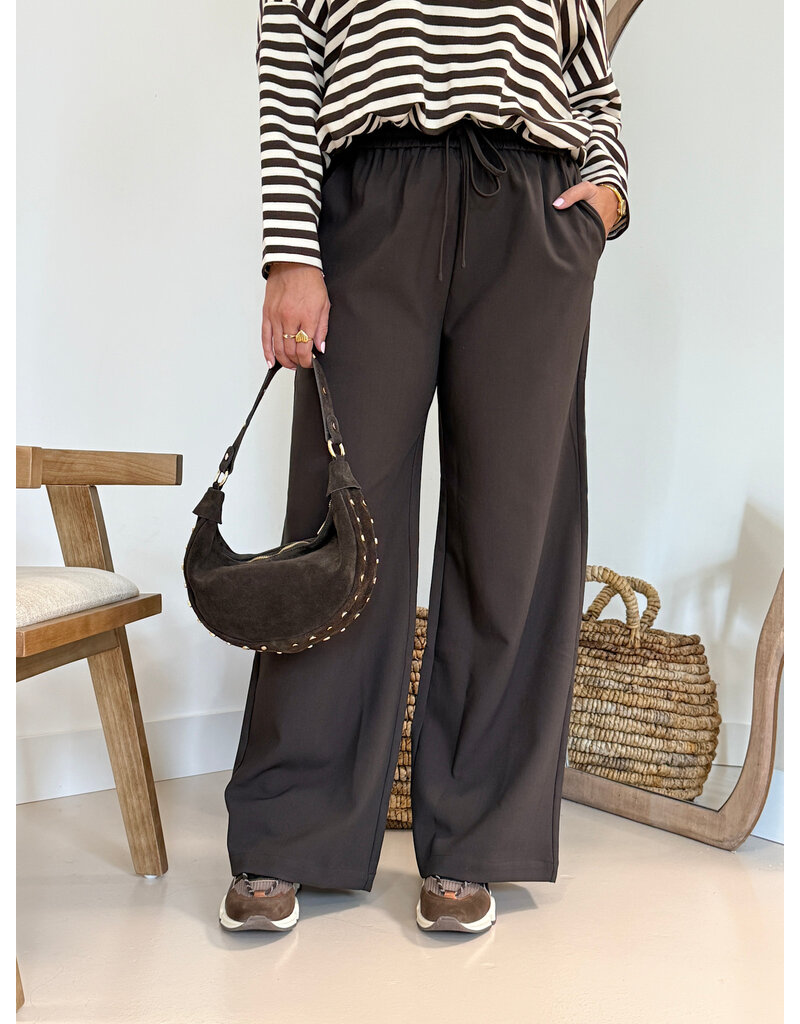 21Jewelz Effen casual jogger - bruin