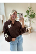 21Jewelz Blouse "NY" - bruin