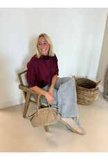 21Jewelz Sweatshirt met hoge hals - bordeaux