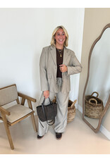 21Jewelz Blazer met streep - taupe