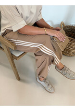 21Jewelz Pantalon met elastieke band en strepen - camel